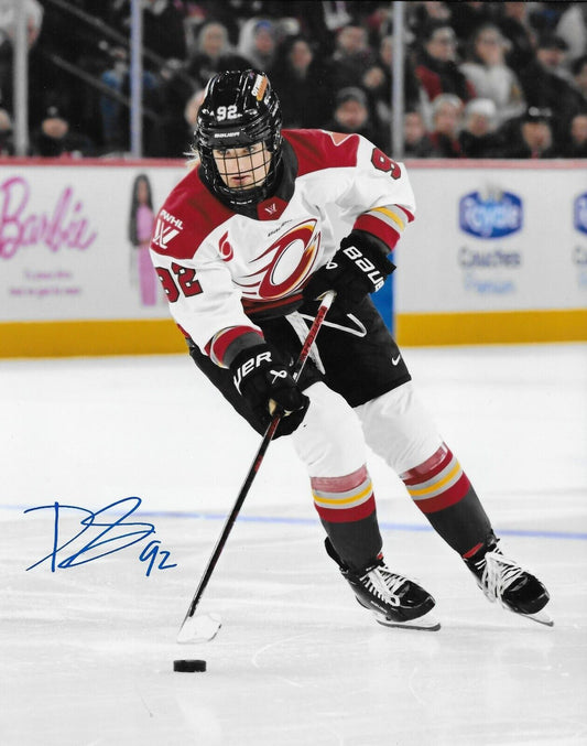 Signed Danielle Serdachny PWHL Ottawa Charge Autographed 8x10 Photo #1 Original