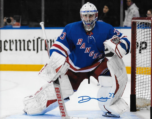 Signed Dylan Garand New York Rangers Autographed 8x10 Photo #7 Original