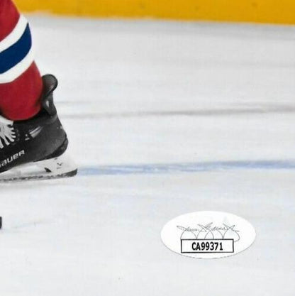 Signed Lane Hutson Montreal Canadiens 8x10 Photo #3 Original JSA Authentication