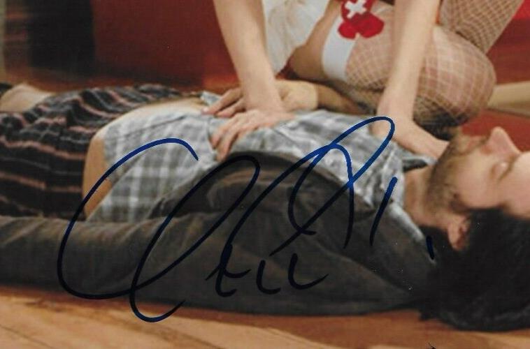 Signed Chris D'Elia Whitney Cummings Undateable 8x10 Photo #2 JSA Authentication