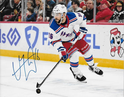 Signed Vincent Trocheck New York Rangers Autographed 8x10 Photo #1 Original