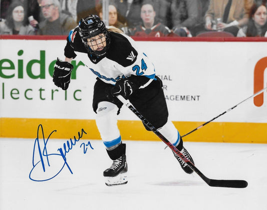 Signed Natalie Spooner PWHL Toronto Sceptres Autographed 8x10 Photo #4 Original