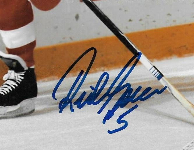 Signed Rick Green Detroit Red Wings Autographed 8x10 Photo #5 Private Signing