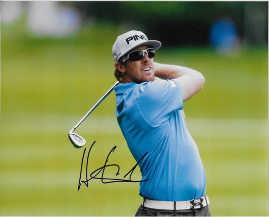 Signed Hunter Mahan PGA Golf Autographed 8x10 Photo #8 Original