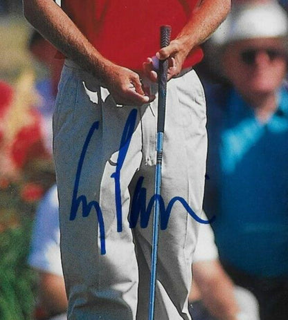 Signed Corey Pavin Steve Pate PGA Golf 1991 Ryder Cup 8x10 Photo Original