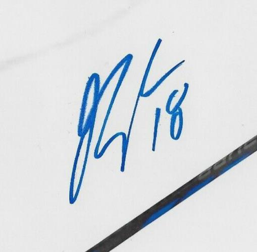 Signed Jesse Compher PWHL Toronto Sceptres Autographed 8x10 Photo #2 Original