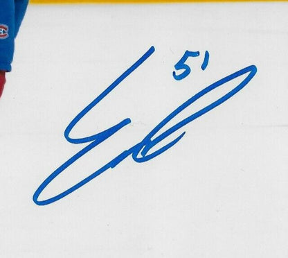 Signed Emil Heineman Montreal Canadiens 8x10 Photo #2 Original Private Signing