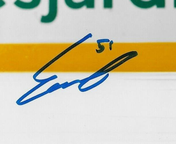 Signed Emil Heineman Montreal Canadiens 8x10 Photo #4 Original Private Signing