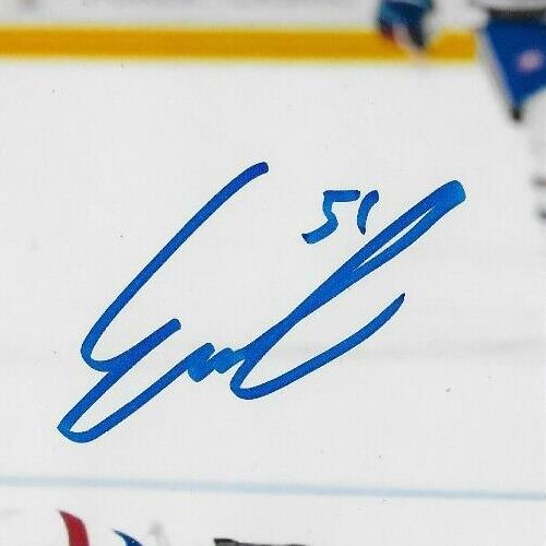 Signed Emil Heineman Montreal Canadiens 8x10 Photo #5 Original Private Signing