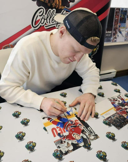 Signed Emil Heineman Montreal Canadiens 8x10 Photo #5 Original Private Signing