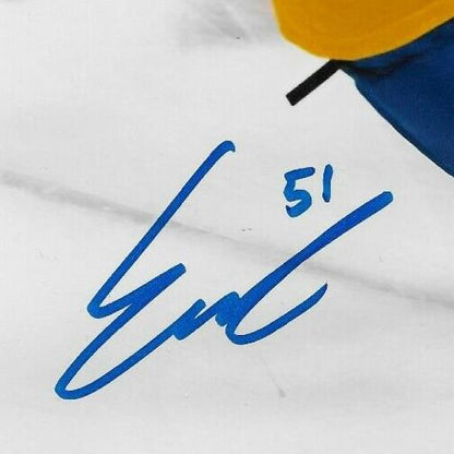 Signed Emil Heineman Montreal Canadiens Team Sweden 8x10 Photo 8 Private Signing