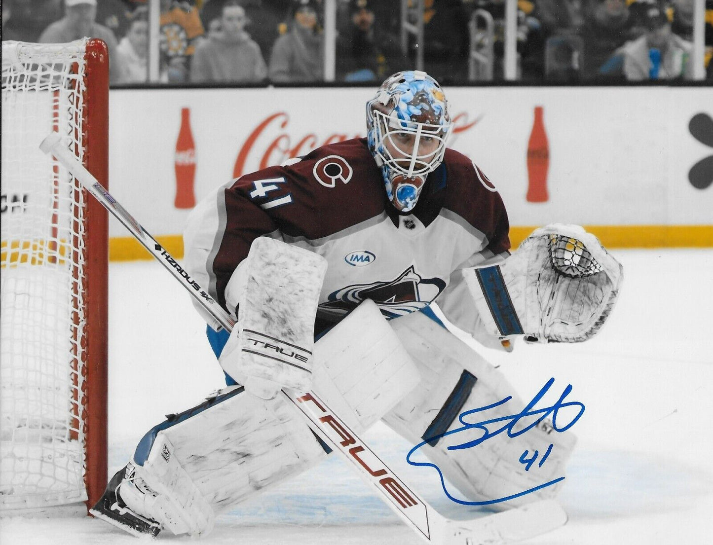 Signed Scott Wedgewood Colorado Avalanche Autographed 8x10 Photo #1 Original