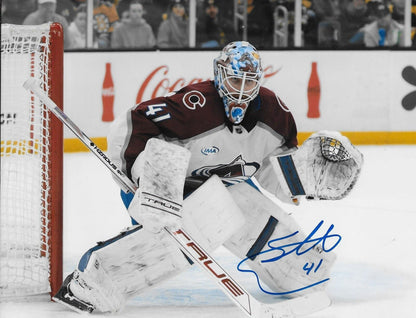 Signed Scott Wedgewood Colorado Avalanche Autographed 8x10 Photo #1 Original
