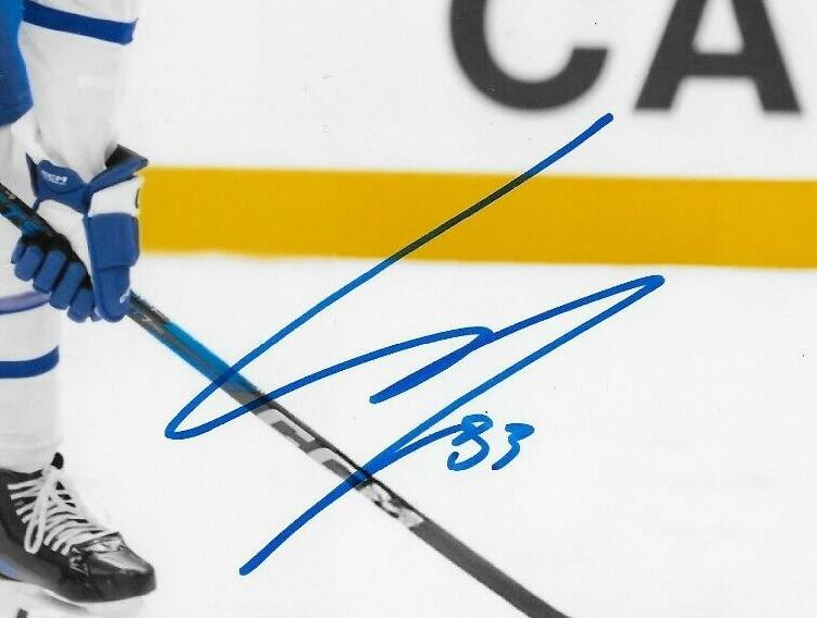 Signed Marshall Rifai Toronto Maple Leafs 8x10 Photo #2 AHL Marlies Original