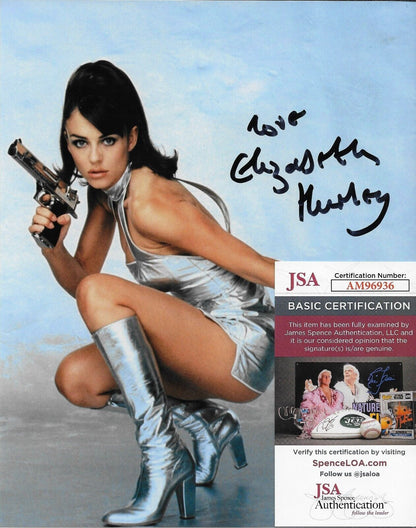 Signed Elizabeth Hurley Austin Powers Original 8x10 Photo 1 w JSA Authentication
