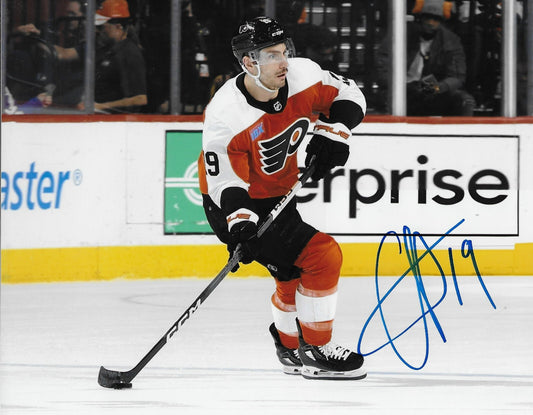 Signed Garnet Hathaway Philadelphia Flyers Autographed 8x10 Photo #1 Original