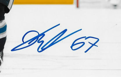 Signed James Malatesta Columbus Blue Jackets Autographed 8x10 Photo #1 Original