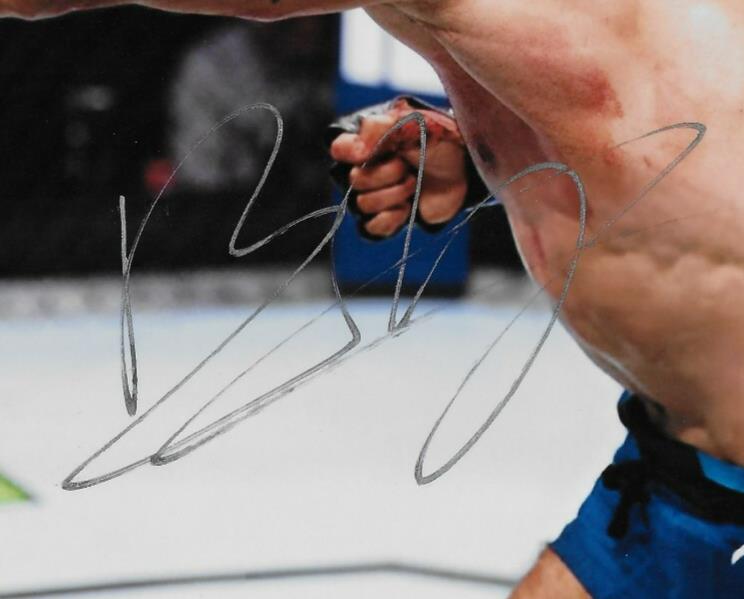 Signed Benoit St Denis  UFC MMA Autographed 8x10 Photo #1 Original