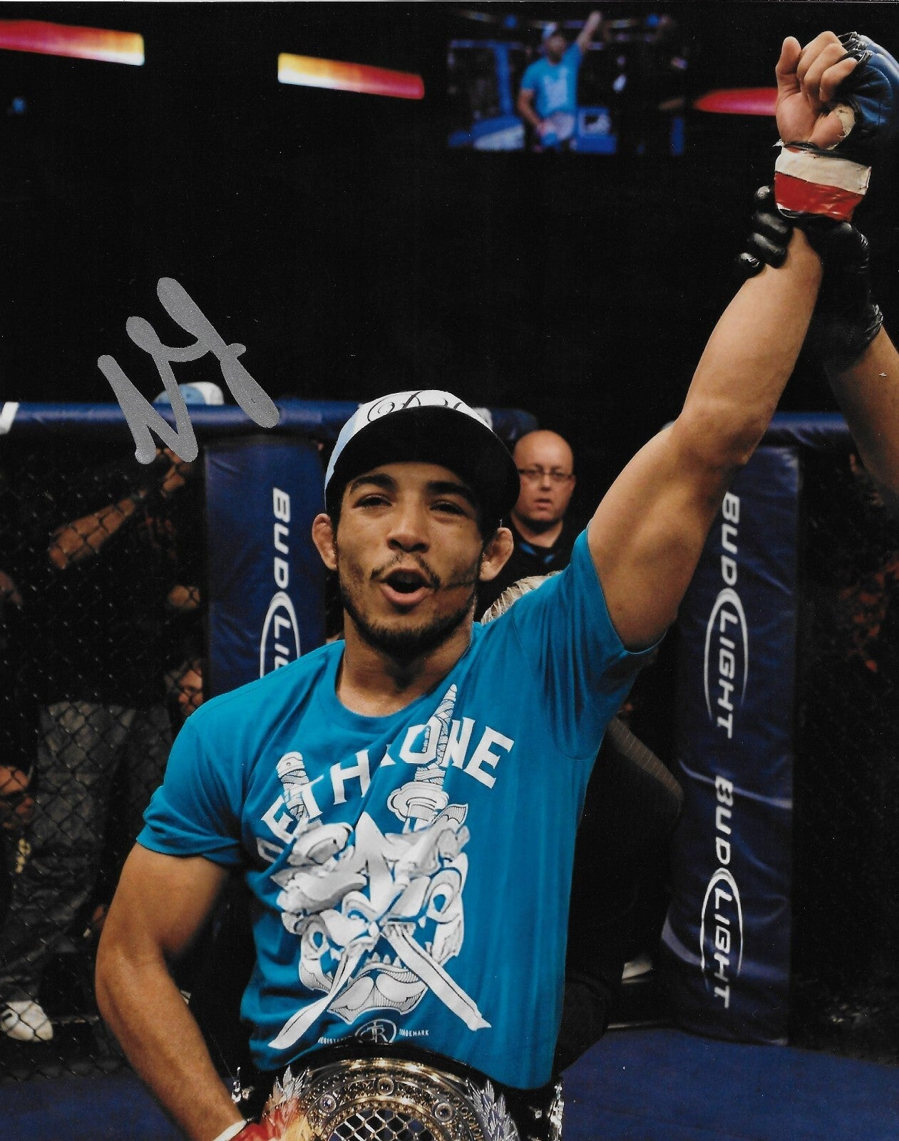 Signed Jose Aldo UFC MMA Autographed 8x10 Photo #1 Original