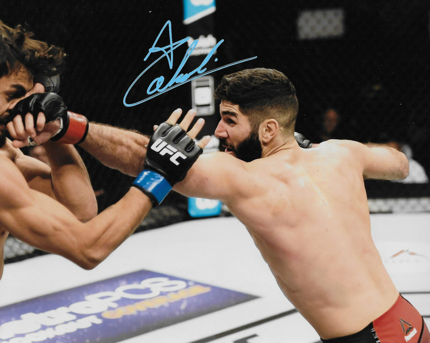 Signed Aiemann Zahabi UFC MMA Autographed 8x10 Photo #2 Original