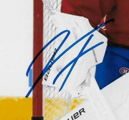 Signed Jacob Fowler Montreal Canadiens Autographed 8x10 Photo #3 Original