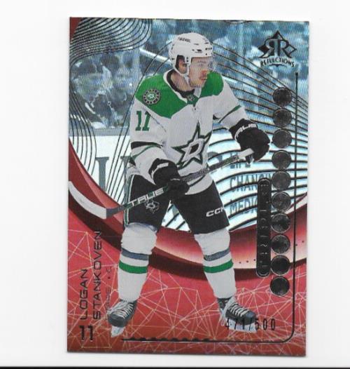 Logan Stankoven 2024-25 Upper Deck Extended Triple Dimensions Reflections /500