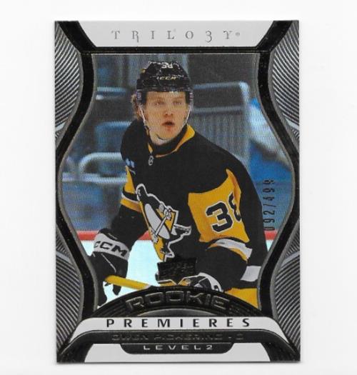 Owen Pickering 2024-25 Upper Deck Extended Trilogy # 092/499 Rookie Premiers T-7