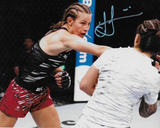 Signed Jasmine Jasudavicius UFC MMA Autographed 8x10 Photo #2 Original
