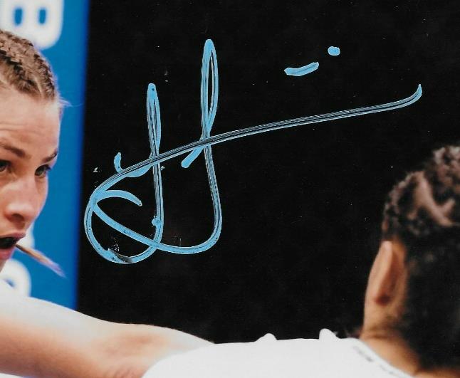 Signed Jasmine Jasudavicius UFC MMA Autographed 8x10 Photo #2 Original