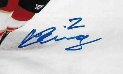 Signed  Mike Benning Florida Panthers Autographed 8x10 Photo #1 Original