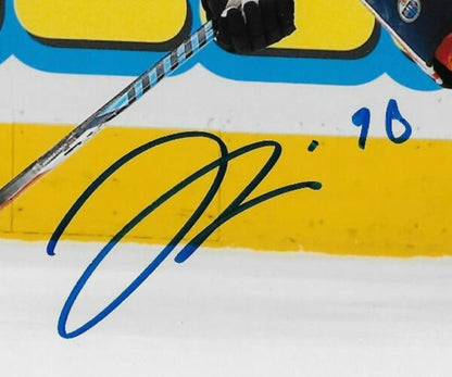 Signed  Jesse Puljujarvi Edmonton Oilers Autographed 8x10 Photo #2 Original