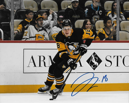 Signed  Jesse Puljujarvi Pittsburgh Penguins Autographed 8x10 Photo #5 Original