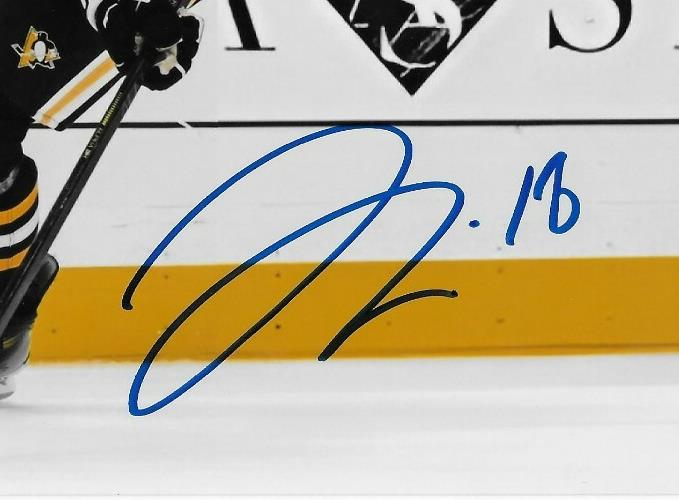 Signed  Jesse Puljujarvi Pittsburgh Penguins Autographed 8x10 Photo #5 Original