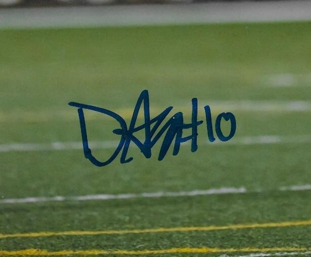 Signed Davis Alexander Montreal Alouettes 8x10 Photo #3 From Private Signing