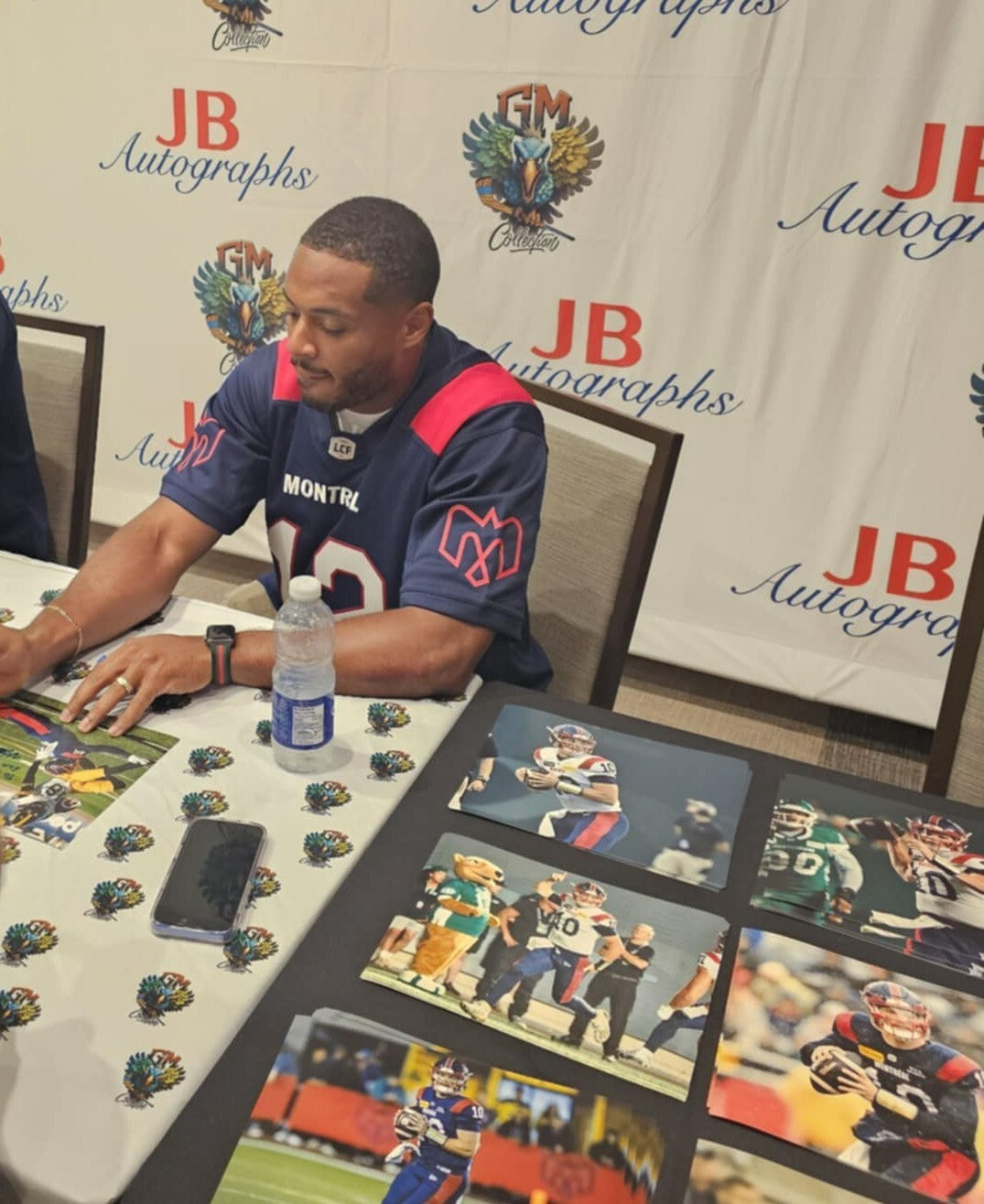 Signed Davis Alexander Montreal Alouettes 8x10 Photo #3 From Private Signing