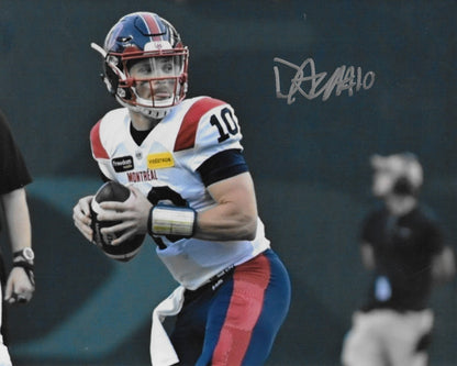 Signed Davis Alexander Montreal Alouettes 8x10 Photo #7 From Private Signing