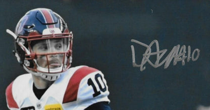 Signed Davis Alexander Montreal Alouettes 8x10 Photo #7 From Private Signing
