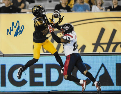 Signed Najee Murray Montreal Alouettes 8x10 Photo #1 From Private Signing