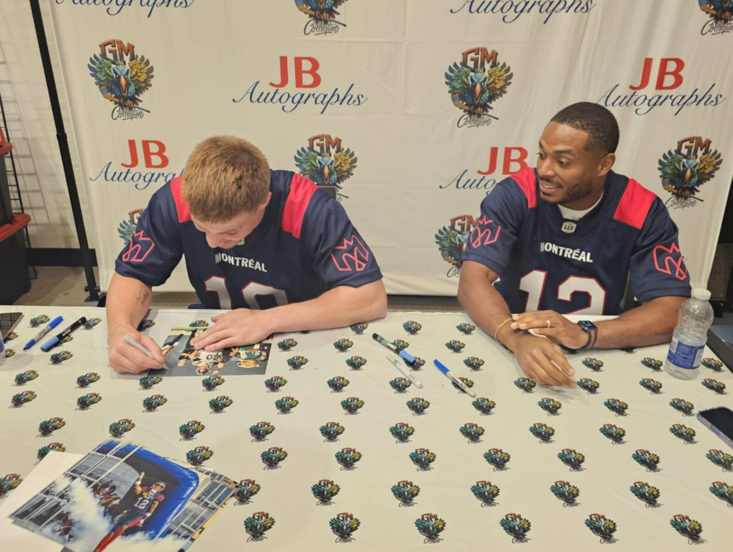 Signed Najee Murray Montreal Alouettes 8x10 Photo #4 From Private Signing