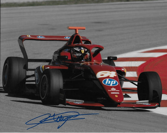 Signed Maya Weug Formula 1 Academy  Ferrari Racing 8x10 Photo #3 Original