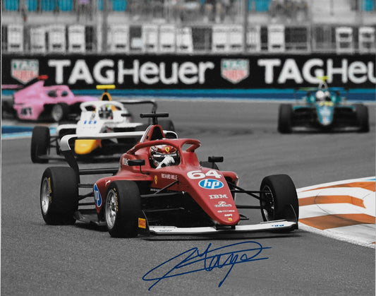 Signed Maya Weug Formula 1 Academy  Ferrari Racing 8x10 Photo #5 Original