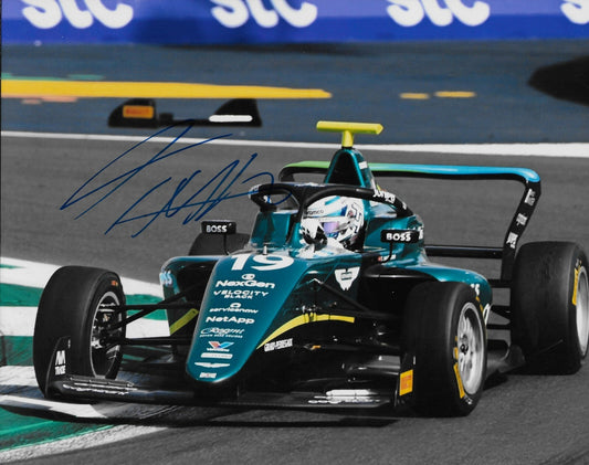 Signed Tina Hausmann Formula 1 Academy Aston Martin Racing 8x10 Photo 5 Original