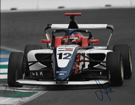 Signed Alba Larsen Formula 1 Academy Tommy Hilfiger Racing 8x10 Photo 4 Original