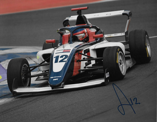 Signed Alba Larsen Formula 1 Academy Tommy Hilfiger Racing 8x10 Photo 6 Original