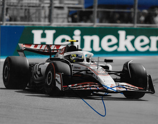 Signed Oliver Bearman Formula 1 Alpha Romeo Autographed 8x10 Photo #3 Original