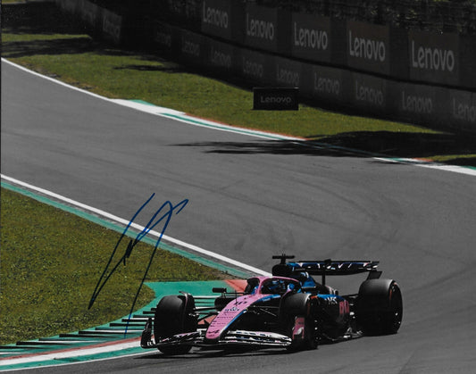 Signed Pierre Gasly Formula 1 Alpine Racing Autograped 8x10 Photo # 7 Original