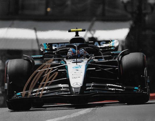 Signed Kimi Antonelli Formula 1 Mercedes Racing 8x10 Photo #4 Original