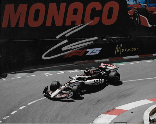 Signed Esteban Ocon Formula 1 Haas Racing Autographed 8x10 Photo #25 Original