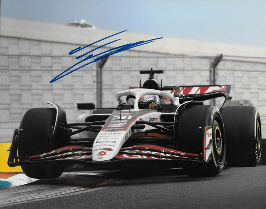 Signed Esteban Ocon Formula 1 Haas Racing Autographed 8x10 Photo #28 Original