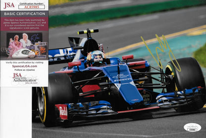 Signed Carlos Sainz Formula 1 Red Bull 8x10 Photo #3 Original JSA Authentication